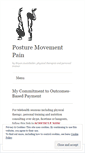 Mobile Screenshot of posturemovementpain.com