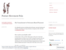 Tablet Screenshot of posturemovementpain.com